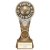 Ikon Tower Player of the Match Football Trophy | Antique Silver & Gold | 175mm | G24 - PA24146C
