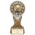 Ikon Tower Parents Player Football Trophy | Antique Silver & Gold | 150mm | G24 - PA24147B