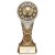 Ikon Tower Parents Player Football Trophy | Antique Silver & Gold | 175mm | G24 - PA24147C