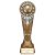 Ikon Tower Parents Player Football Trophy | Antique Silver & Gold | 225mm | G24 - PA24147E