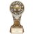 Ikon Tower Player of the Year Football Trophy | Antique Silver & Gold | 150mm | G24 - PA24148B