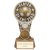 Ikon Tower Player of the Year Football Trophy | Antique Silver & Gold | 150mm | G24 - PA24148B