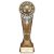 Ikon Tower Player of the Year Football Trophy | Antique Silver & Gold | 225mm | G24 - PA24148E