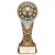 Ikon Tower Players Player Football Trophy | Antique Silver & Gold | 175mm | G24 - PA24149C
