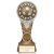 Ikon Tower Players Player Football Trophy | Antique Silver & Gold | 175mm | G24 - PA24149C