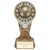 Ikon Tower Top Goal Scorer Football Trophy | Antique Silver & Gold | 150mm | G24 - PA24150B