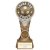 Ikon Tower Thank you Coach Football Trophy | Antique Silver & Gold | 175mm | G24 - PA24151C