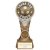 Ikon Tower Thank you Coach Football Trophy | Antique Silver & Gold | 175mm | G24 - PA24151C