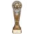 Ikon Tower Thank you Coach Football Trophy | Antique Silver & Gold | 225mm | G24 - PA24151E