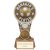 Ikon Tower Managers Player Football Trophy | Antique Silver & Gold | 150mm | G24 - PA24152B