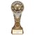 Ikon Tower Managers Player Football Trophy | Antique Silver & Gold | 175mm | G24 - PA24152C