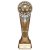 Ikon Tower Managers Player Football Trophy | Antique Silver & Gold | 225mm | G24 - PA24152E