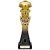 Fusion Viper Shirt Player of the Year Football Trophy | Black & Gold  | 320mm | G25 - PV22313D