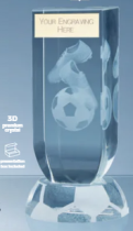 Arclight Crystal Football Trophy | 140mm | G5