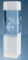 Arctic Blast Crystal Football Trophy | 190mm | G5