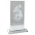 Motivation Crystal Football Trophy  | 165mm | G24 - CR24183A