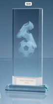 Motivation Football Crystal Trophy | 205mm | G24