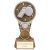 Ikon Tower Referee Trophy  | Antique Silver & Gold | 150mm | G24 - PA24155B
