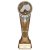 Ikon Tower Referee Trophy  | Antique Silver & Gold | 225mm | G24 - PA24155E