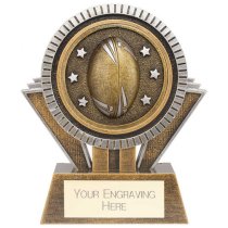 Apex Ikon Rugby Trophy | Gold & Silver | 130mm | G25