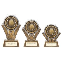 Apex Ikon Rugby Trophy | Gold & Silver | 130mm | G25
