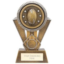 Apex Ikon Rugby Trophy | Gold & Silver | 180mm | G25
