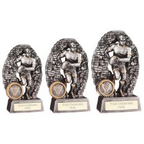 Blast Out Male Rugby Resin Trophy | 110mm | G7