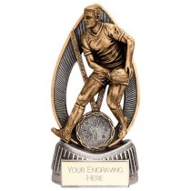 Havoc Rugby Trophy | Male | Antique Gold & Silver | 150mm | G7