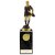 Cyclone Rugby Player Trophy | Male |  Black & Gold | 235mm |  - TR24555D