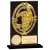 Maverick Fusion Rugby Trophy | Black Glass | 125mm |  - CR24118AA