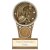Ikon Tower Cricket Bowler Trophy | Antique Silver & Gold | 125mm | G9 - PA24157A
