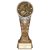 Ikon Tower Cricket Bowler Trophy | Antique Silver & Gold | 200mm | G24 - PA24157D