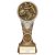 Ikon Tower Cricket Batsman Trophy | Antique Silver & Gold | 175mm | G24 - PA24158C