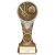 Ikon Tower Cricket Trophy | Antique Silver & Gold | 175mm | G24 - PA24159C