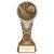 Ikon Tower Cricket Trophy | Antique Silver & Gold | 175mm | G24 - PA24159C