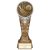 Ikon Tower Cricket Trophy | Antique Silver & Gold | 200mm | G24 - PA24159D