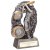 Blast Out Cricket Trophy | Male | Antique Silver | 130mm | G7 - RF24036A