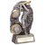 Blast Out Cricket Trophy | Male | Antique Silver | 160mm | G9 - RF24036B