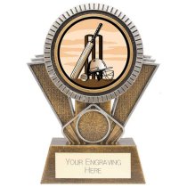 Apex Cricket Trophy | Gold & Silver | 155mm | G25
