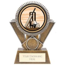 Apex Cricket Trophy | Gold & Silver | 155mm | G25