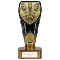 Fusion Cobra Darts Trophy | Black & Gold | 150mm | G7