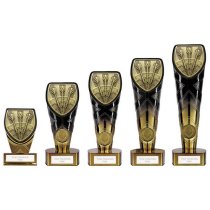 Fusion Cobra Darts Trophy | Black & Gold | 225mm | G7