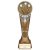 Ikon Tower Darts Trophy | Antique Silver & Gold | 225mm | G24 - PA24160E