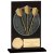 Euphoria Hero Glass Darts Trophy | Jet Black | 125mm |  - CR19062A