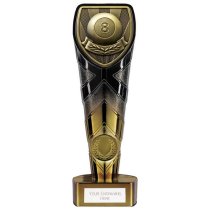 Fusion Cobra Pool Trophy | Black & Gold | 200mm | G7
