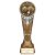 Ikon Tower Lawn Bowls Trophy | Antique Silver & Gold | 225mm | G24 - PA24162E