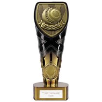 Fusion Cobra Lawn Bowls Trophy | Black & Gold | 175mm | G7