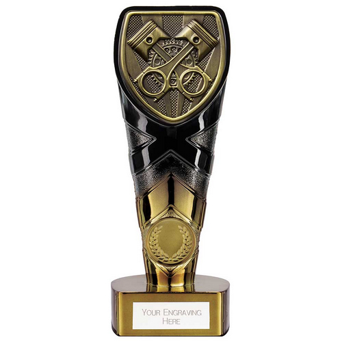 Fusion Cobra Motorsport Trophy | Black & Gold | 175mm | G7