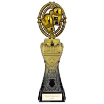 Maverick Heavyweight Boxing Trophy | Black & Gold | 250mm | G7