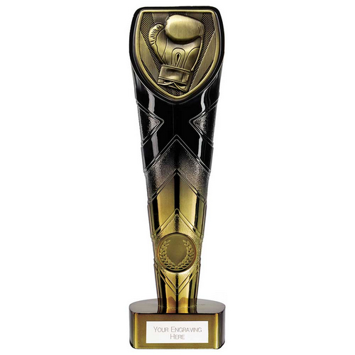 Fusion Cobra Boxing Trophy | Black & Gold | 225mm | G7
